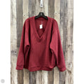 Sweatshirt Collar By A New Day In Maroon, Size: Xxl