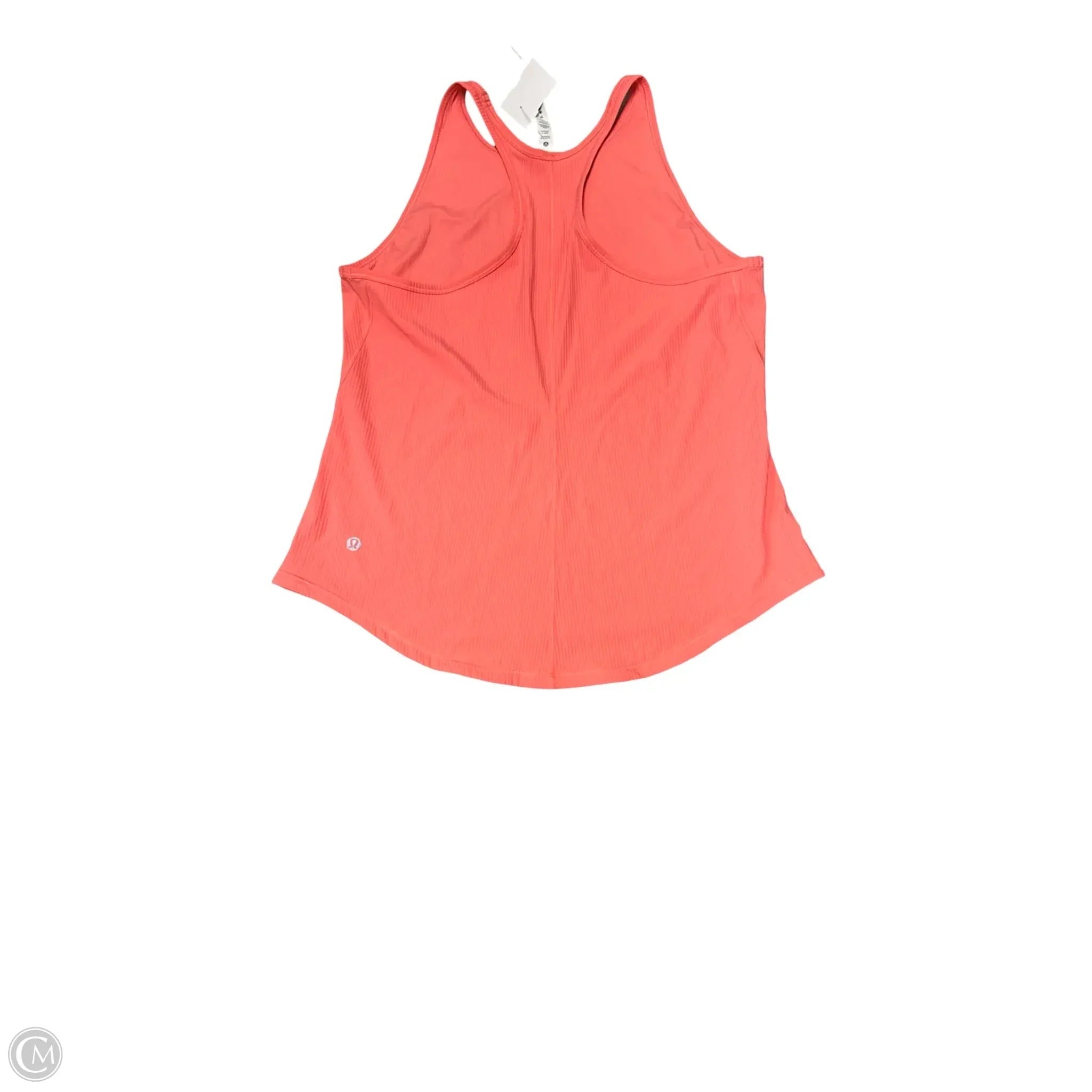 Athletic Tank Top By Lululemon In Pink, Size: 10