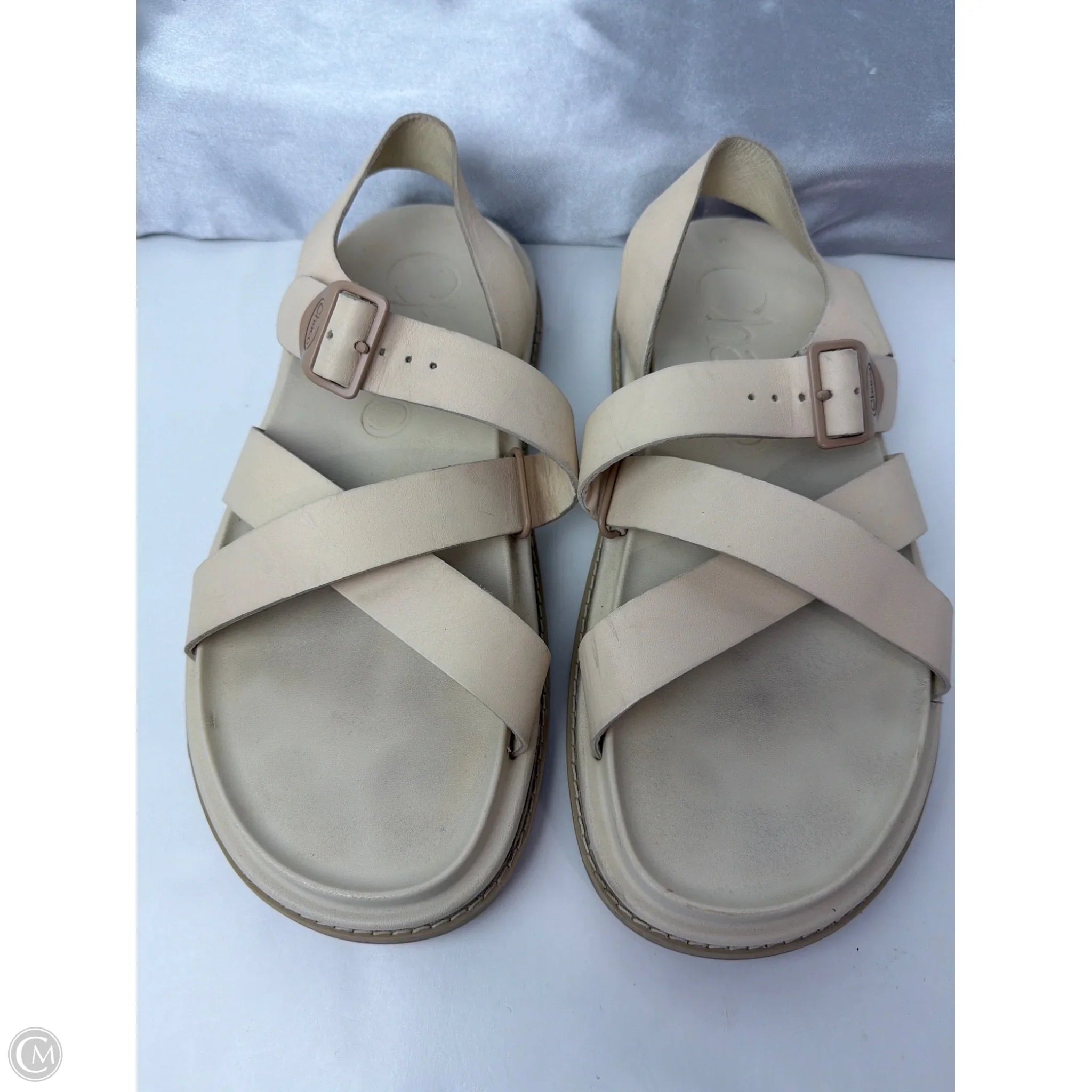 Sandals Flats By Chacos In Cream, Size: 8