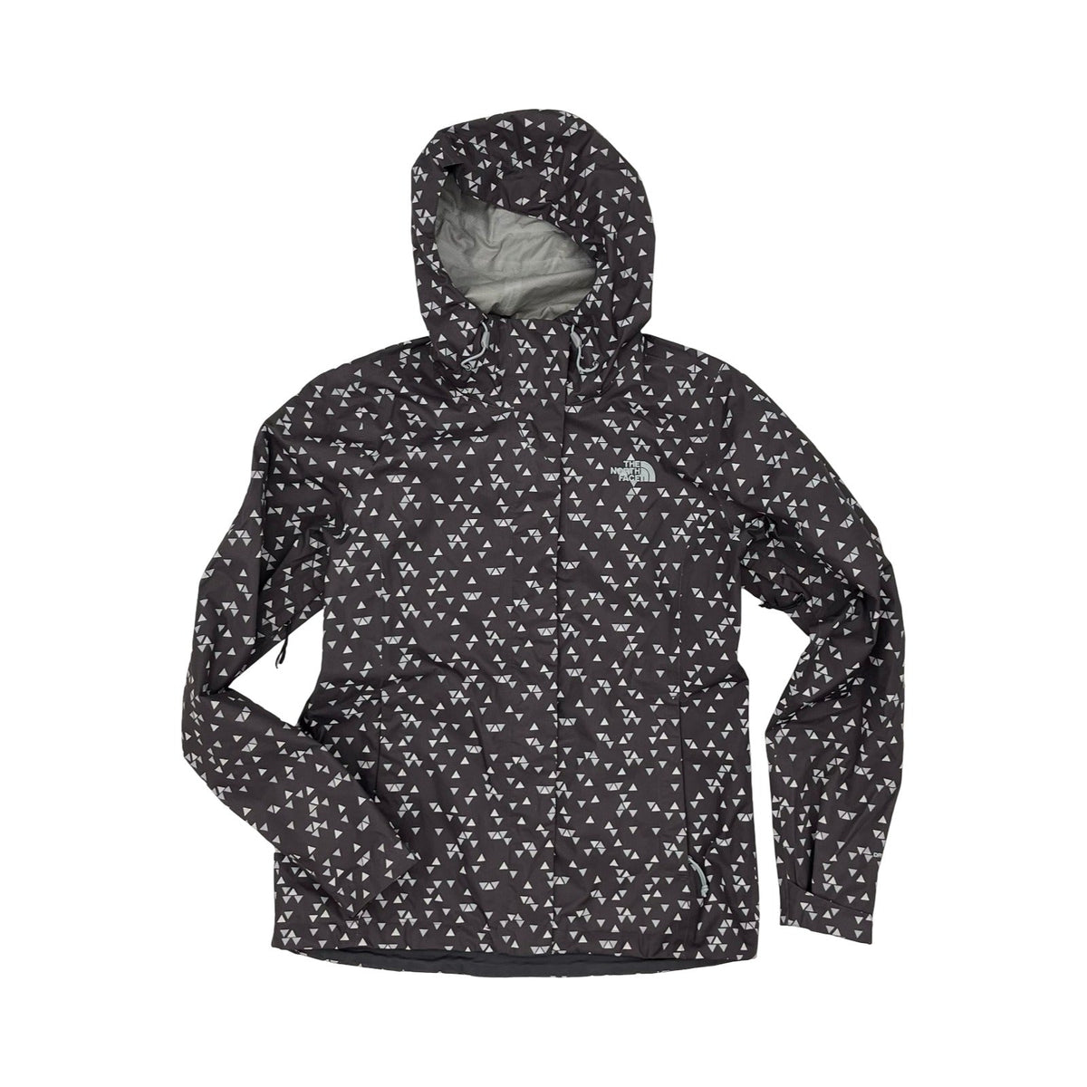 Jacket Windbreaker By The North Face In Grey, Size:S