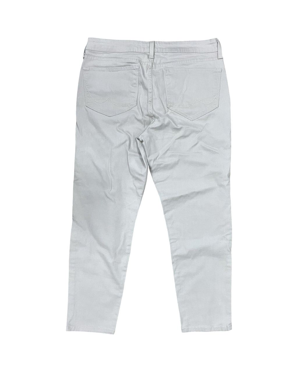 Jeans Straight By Nydj In Beige, Size:14