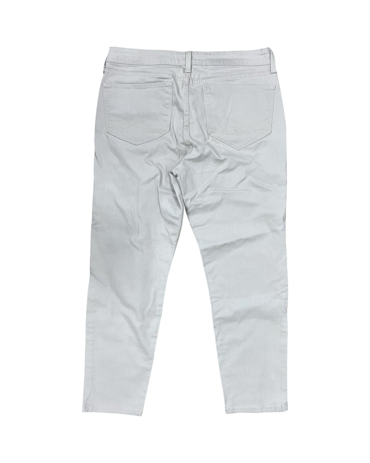 Jeans Straight By Nydj In Beige, Size:14