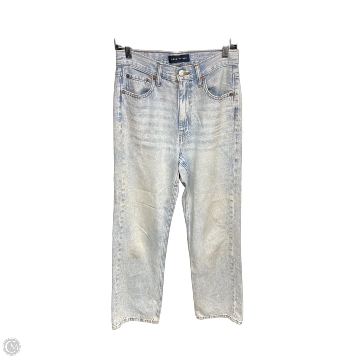 Jeans Wide Leg By Aeropostale In Blue Denim, Size: 2