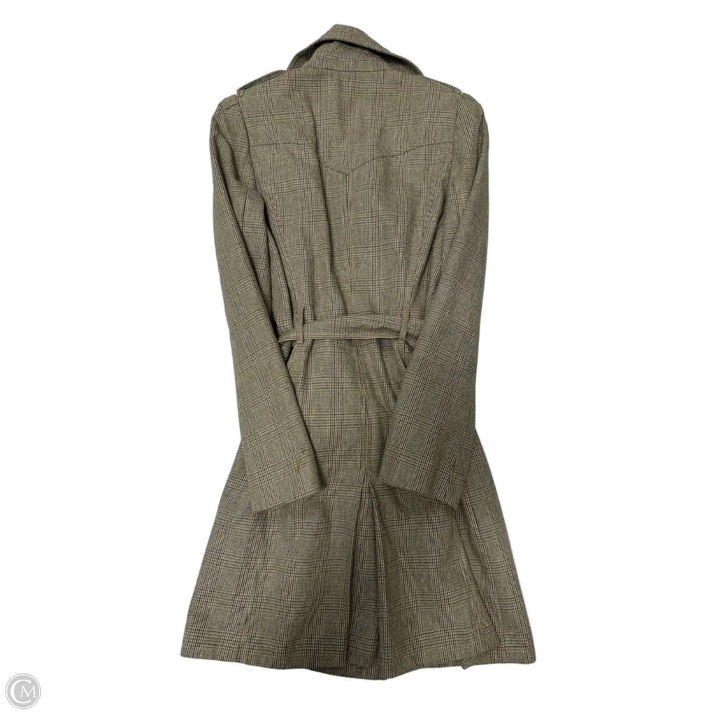 Coat Peacoat By Banana Republic In Tan, Size: S