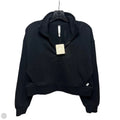 Cropped Athletic Sweatshirt Collar By Fabletics In Black, Size: Xs