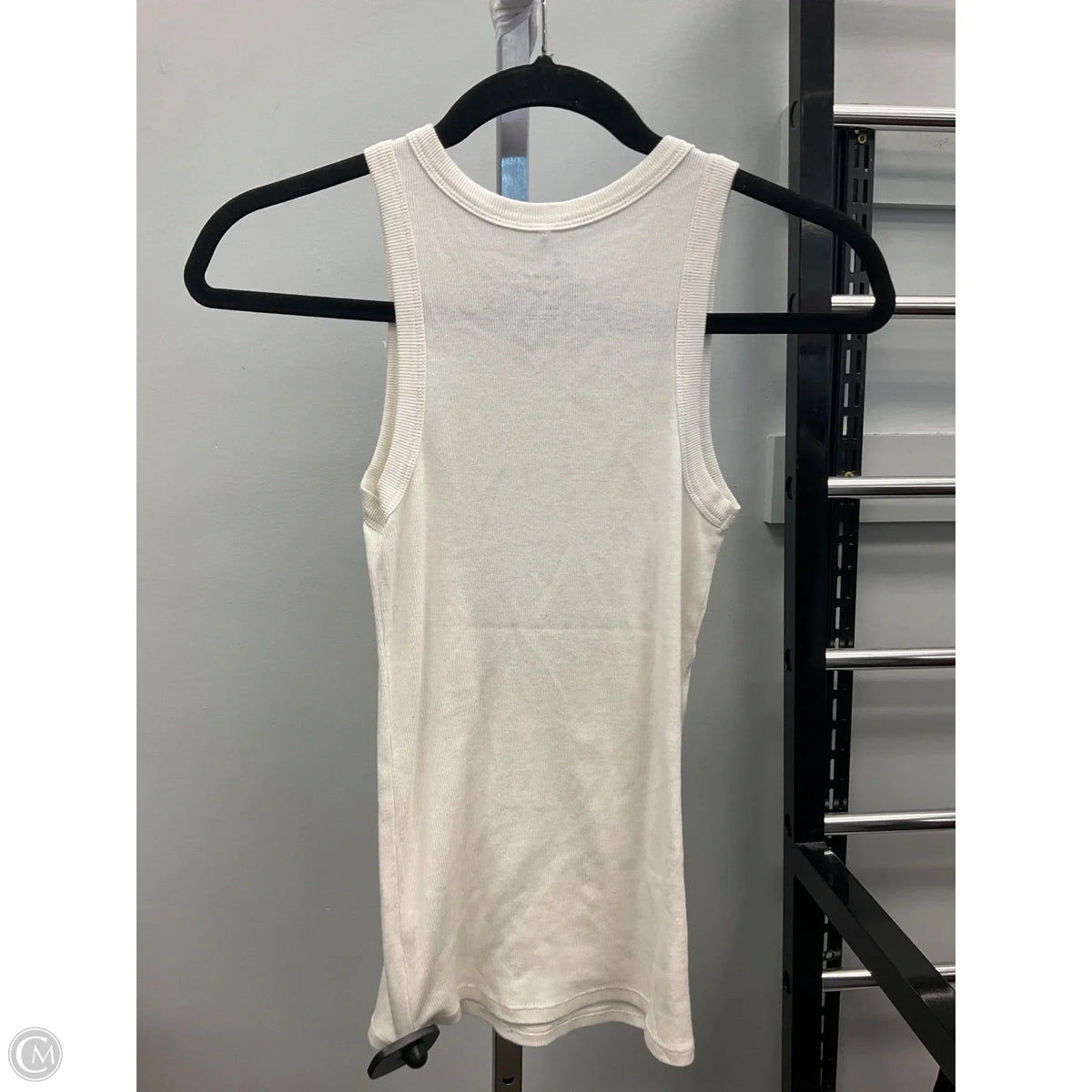 Top Sleeveless Basic By A New Day In White, Size: S