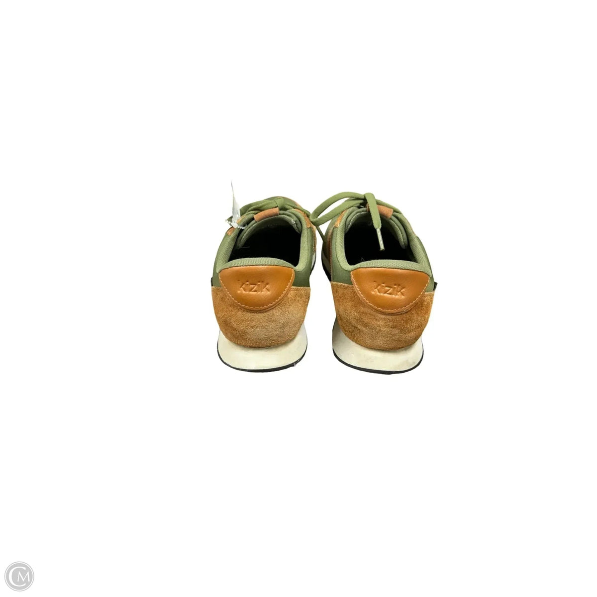 Shoes Sneakers By Kizik In Brown & Green, Size: 9