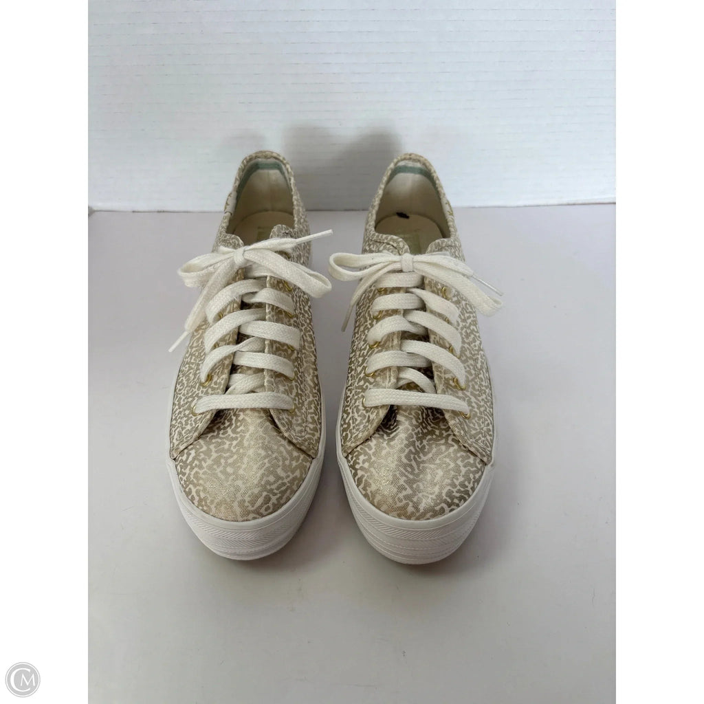 Shoes Sneakers By Keds In Gold, Size: 7.5
