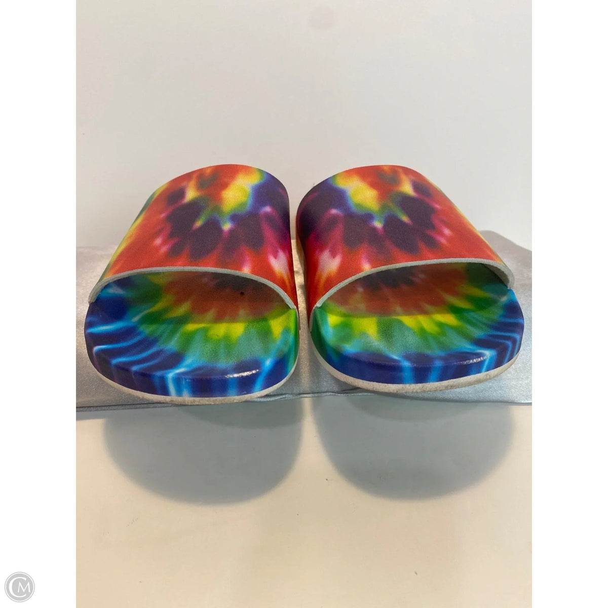 Sandals Flats By Rebel In Multi-colored, Size: 11