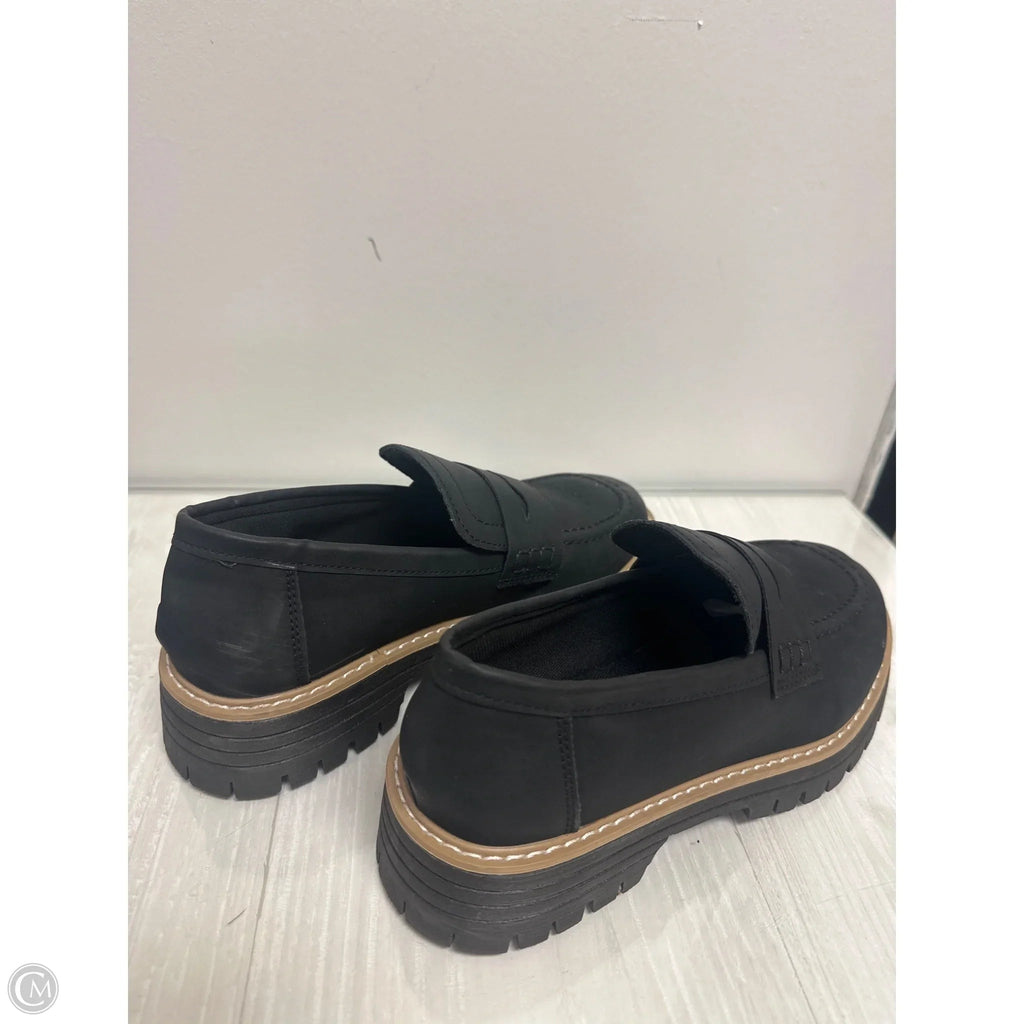 Shoes Heels Wedge By Clothes Mentor In Black, Size: 6.5