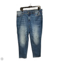 Jeans Skinny By J. Jill In Blue Denim, Size: 16