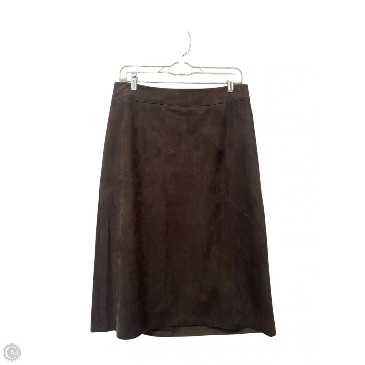 Skirt Midi By Chicos In Brown, Size: 0