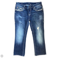 Jeans Boot Cut By Vigoss In Blue Denim, Size: 10