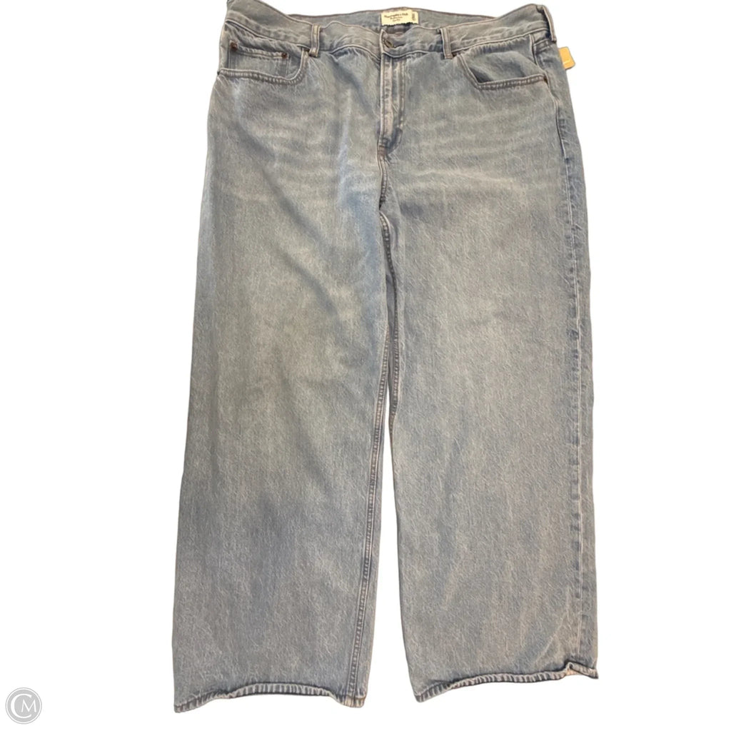 Jeans Boyfriend By Abercrombie And Fitch In Blue, Size: 16