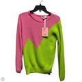 Sweater By Target-designer In Green & Pink, Size: Xs