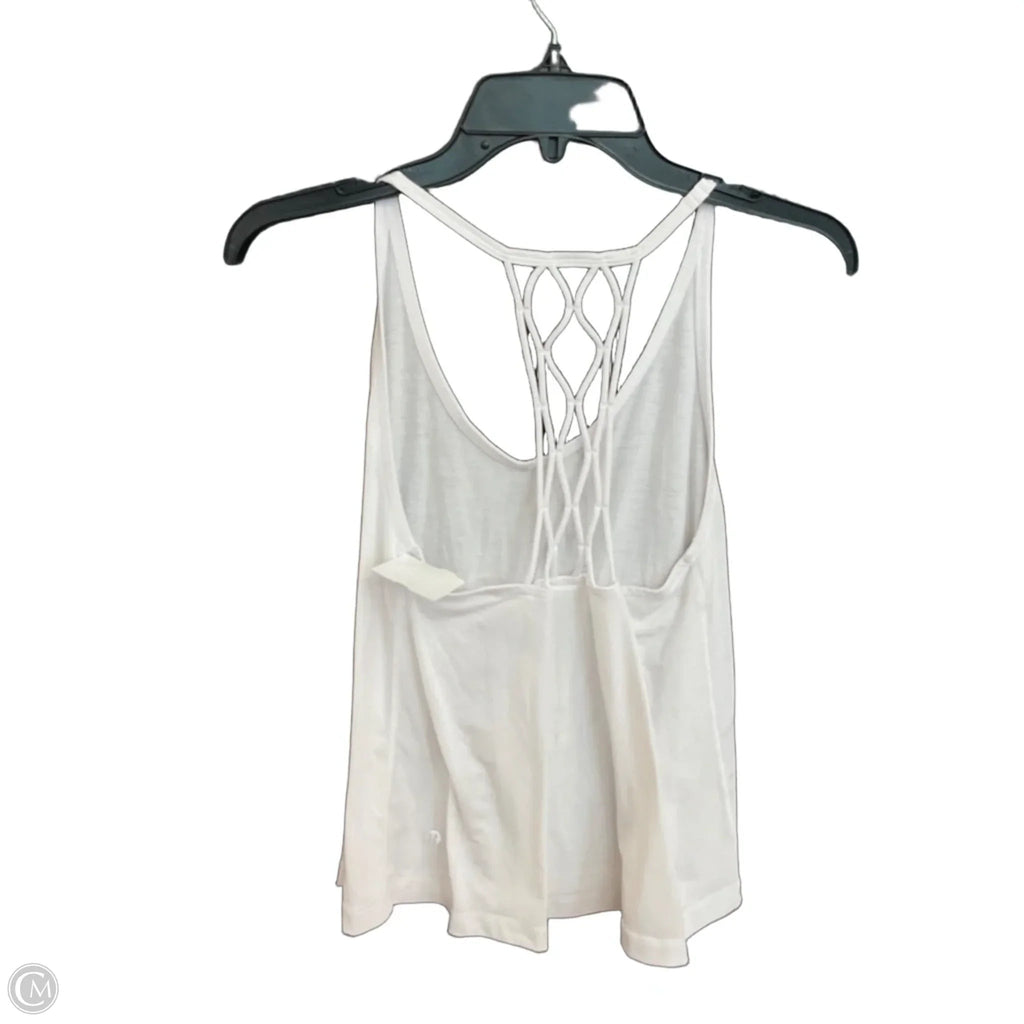Athletic Tank Top By Lululemon In White, Size: S