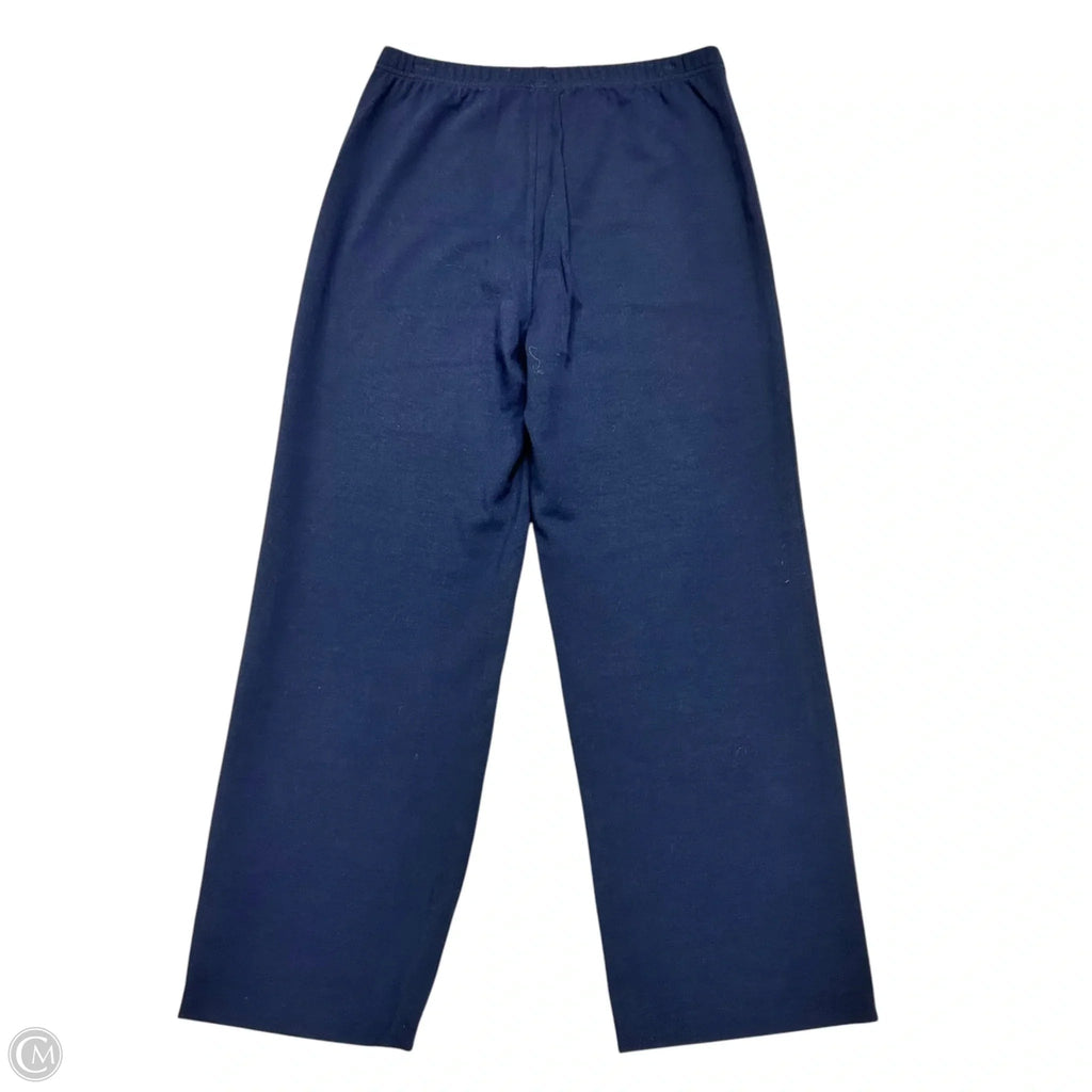 Pants Leggings By St John Knits In Navy, Size: M