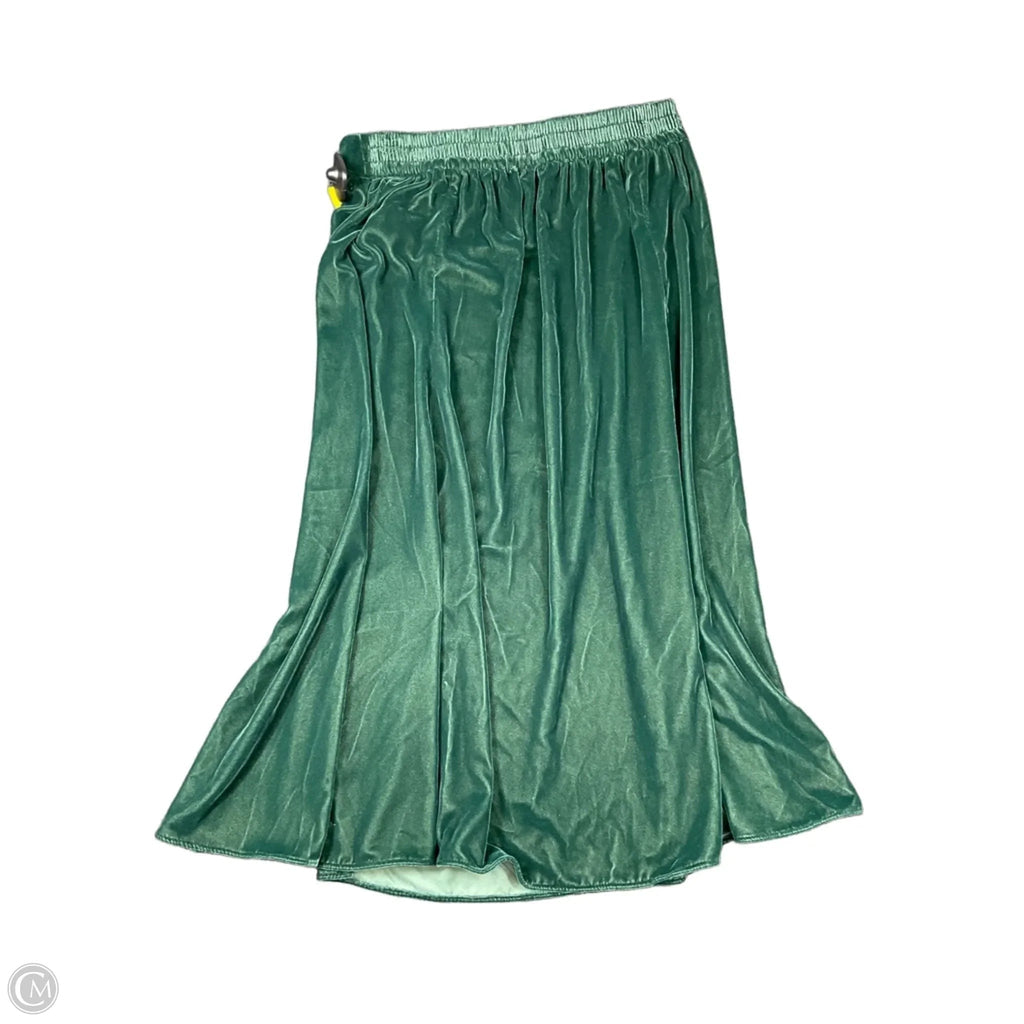 Skirt Maxi By J. Crew In Green, Size: M