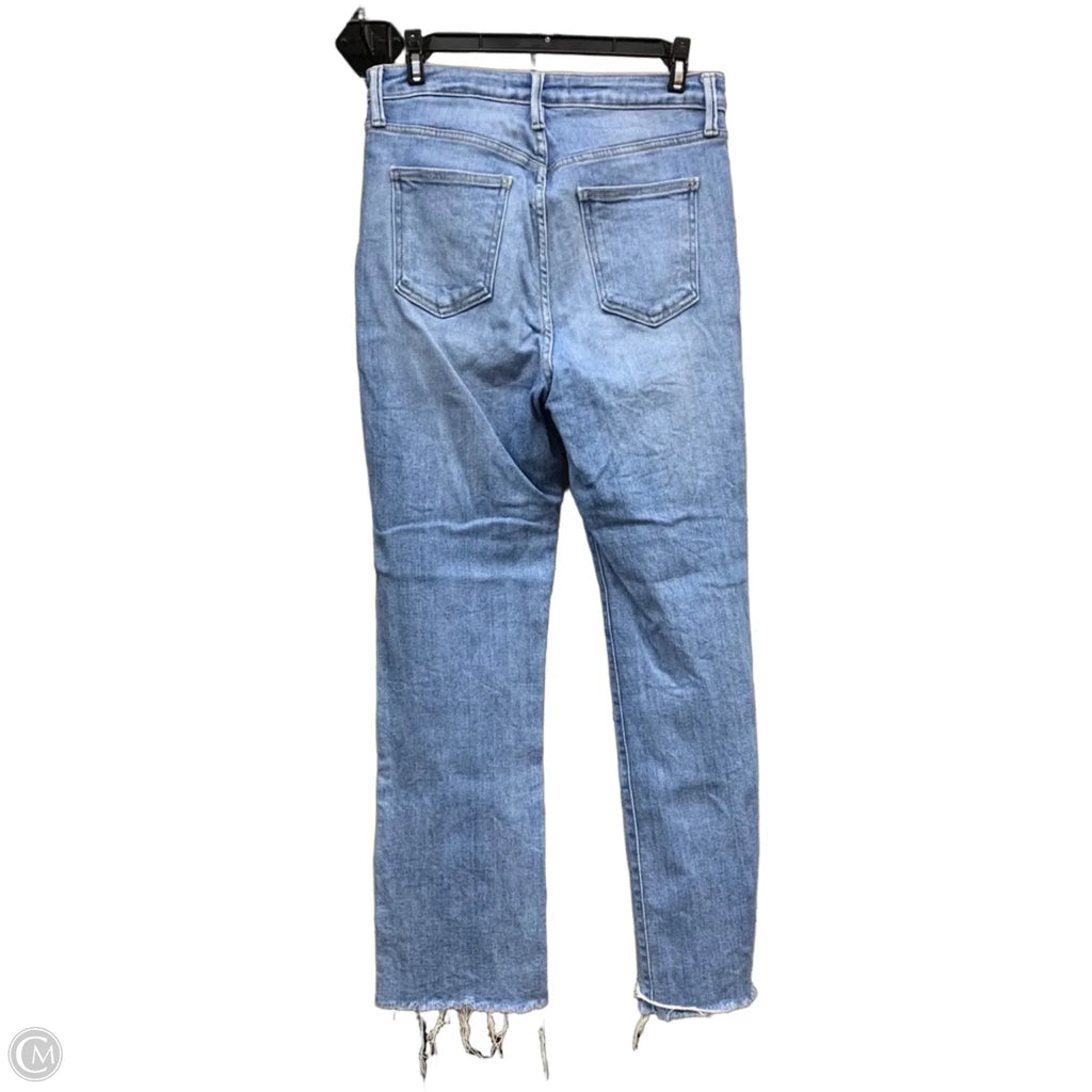 Jeans Straight By Just Black In Blue Denim, Size: 6