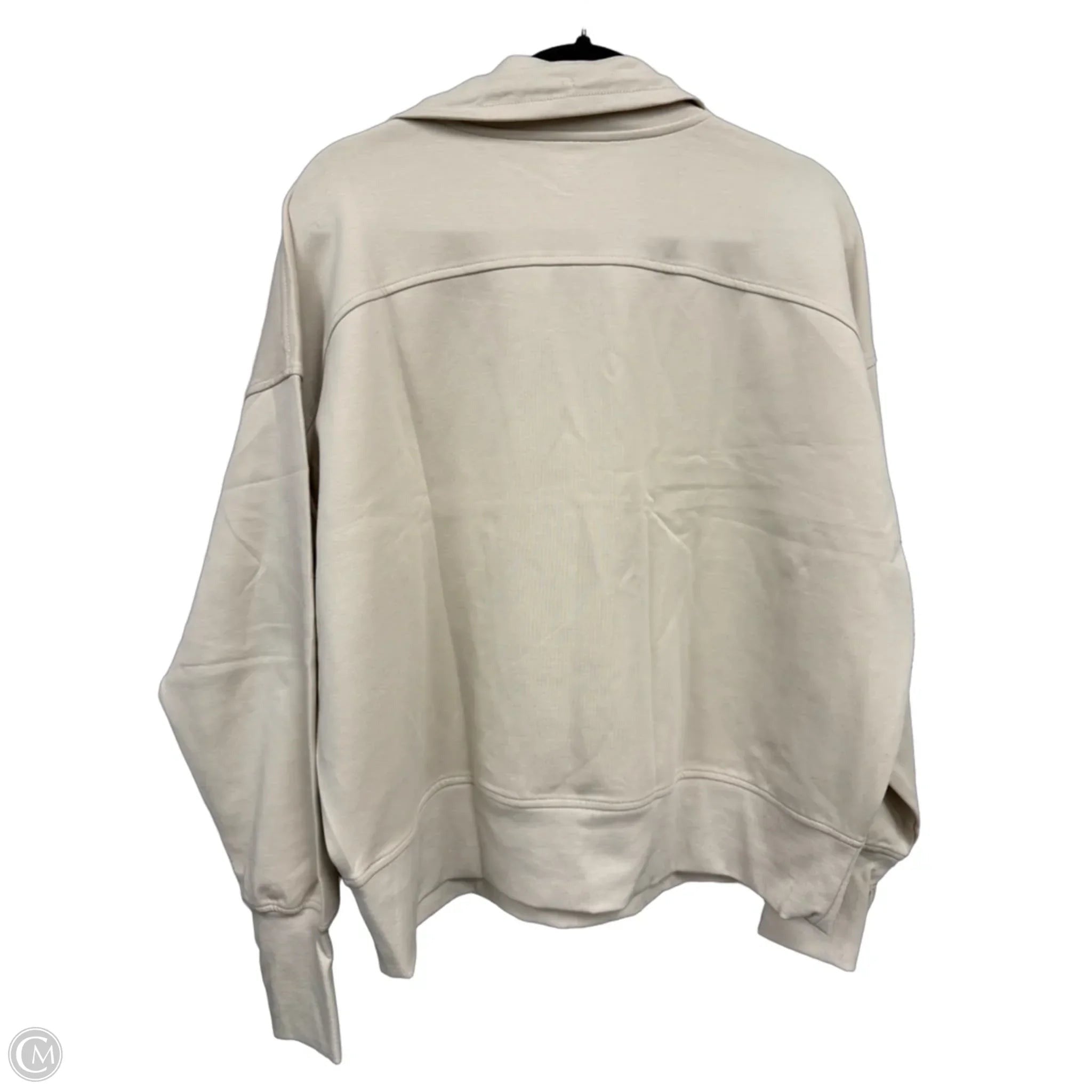Athletic Jacket By Old Navy In Beige, Size: Xxl