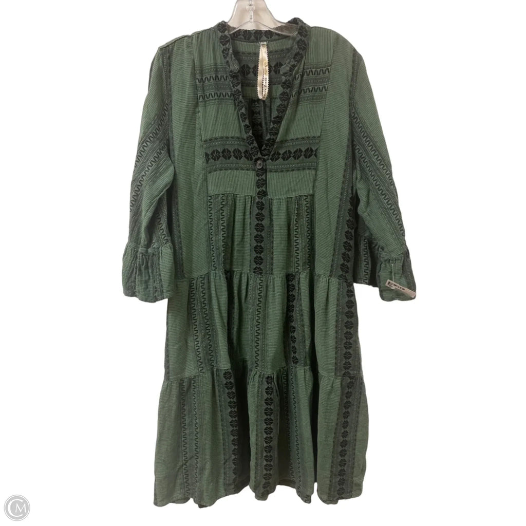 Dress Casual Maxi By Uncle Frank In Green, Size: L