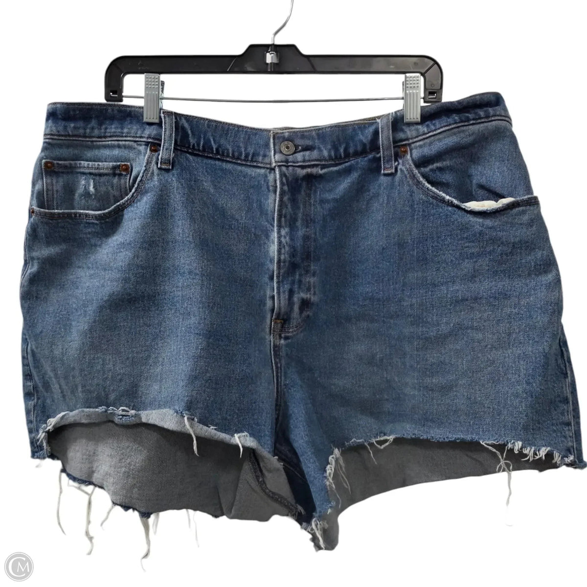 Shorts By Abercrombie And Fitch In Blue Denim, Size: 18