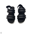 Sandals Heels Platform By Koolaburra By Ugg In Black & White, Size: 9