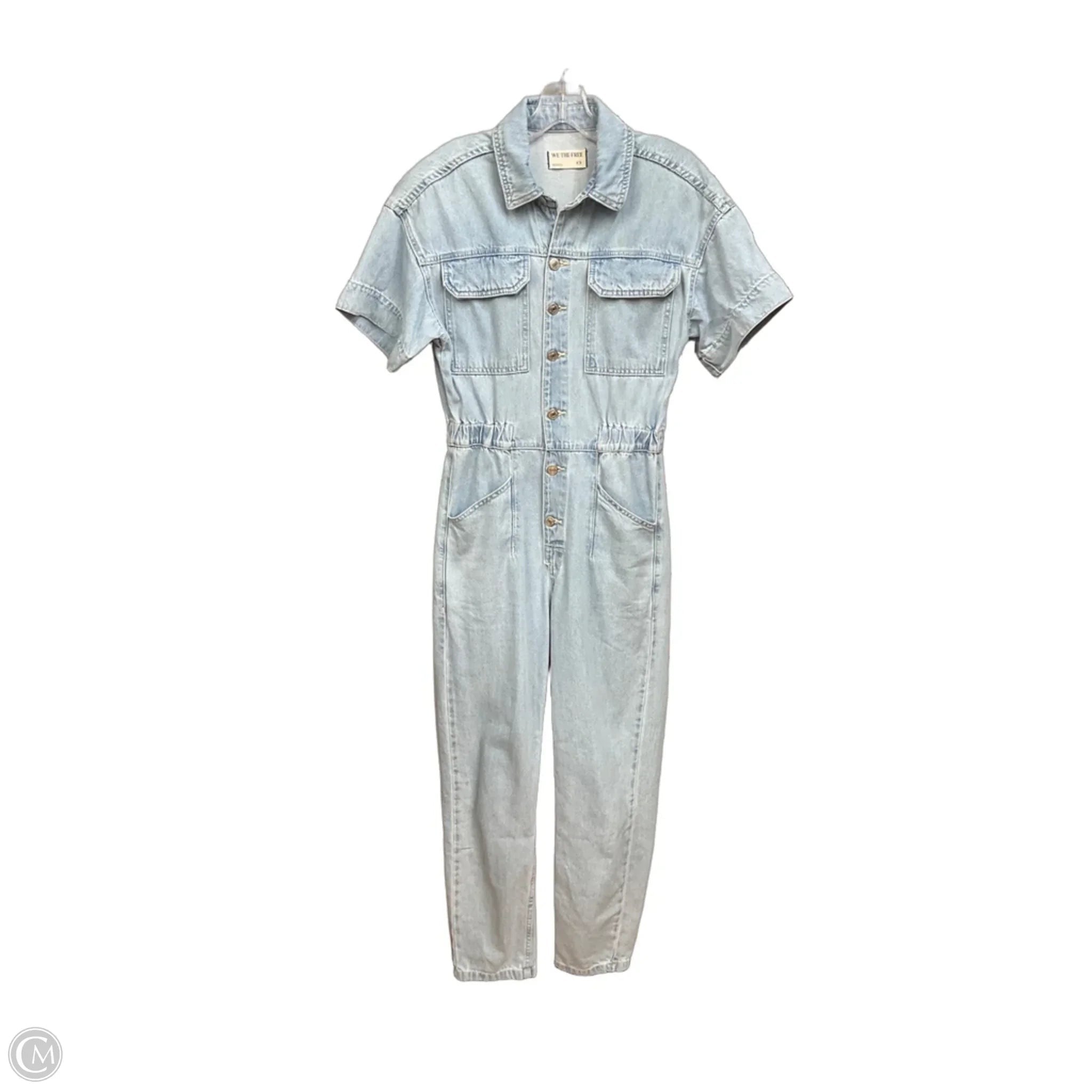 Jumpsuit By We The Free In Blue Denim, Size: Xs