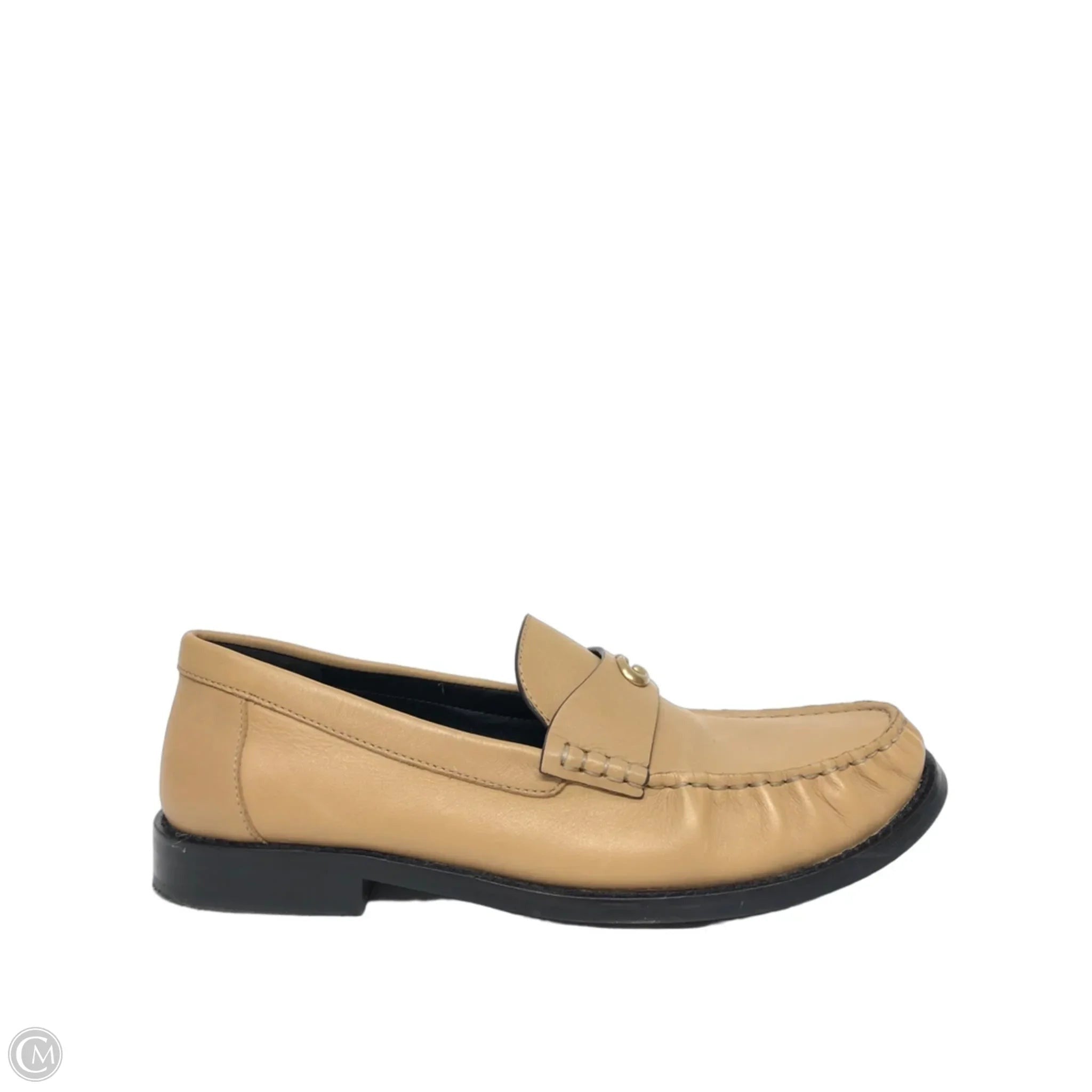 Shoes Designer By Coach In Beige, Size: 8.5