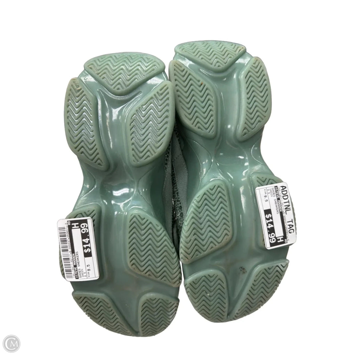 Shoes Sneakers By Steve Madden In Green, Size: 9.5