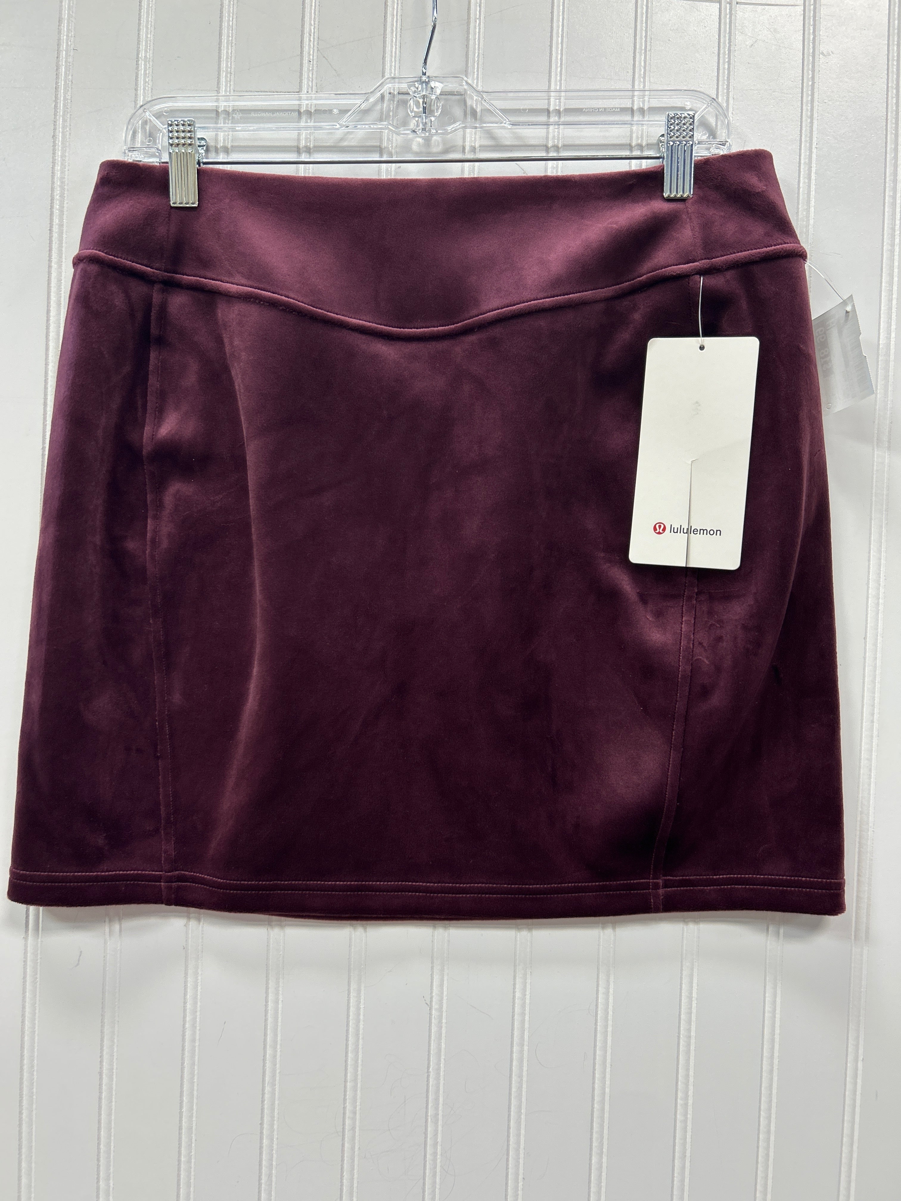 Skirt Midi By Lululemon In Purple, Size:L NWT
