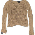 Sweater By Abercrombie And Fitch In Tan, Size: M