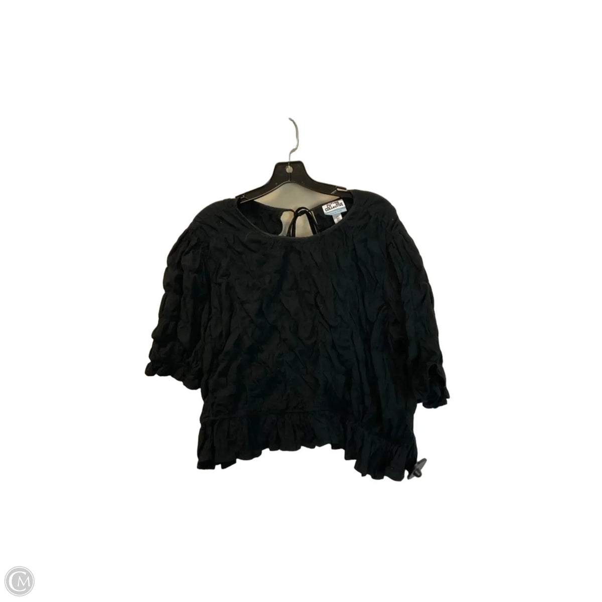 Top Short Sleeve By Future Collective In Black, Size: Xxl