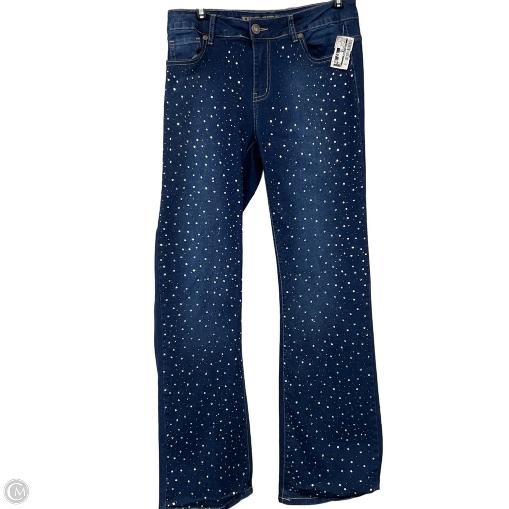 Jeans Straight By Clothes Mentor In Blue Denim, Size: 0