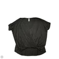 Top Short Sleeve By Zenana Outfitters In Black, Size: Xl