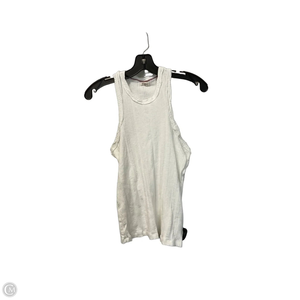 Top Sleeveless Basic By Pilcro In White, Size: M
