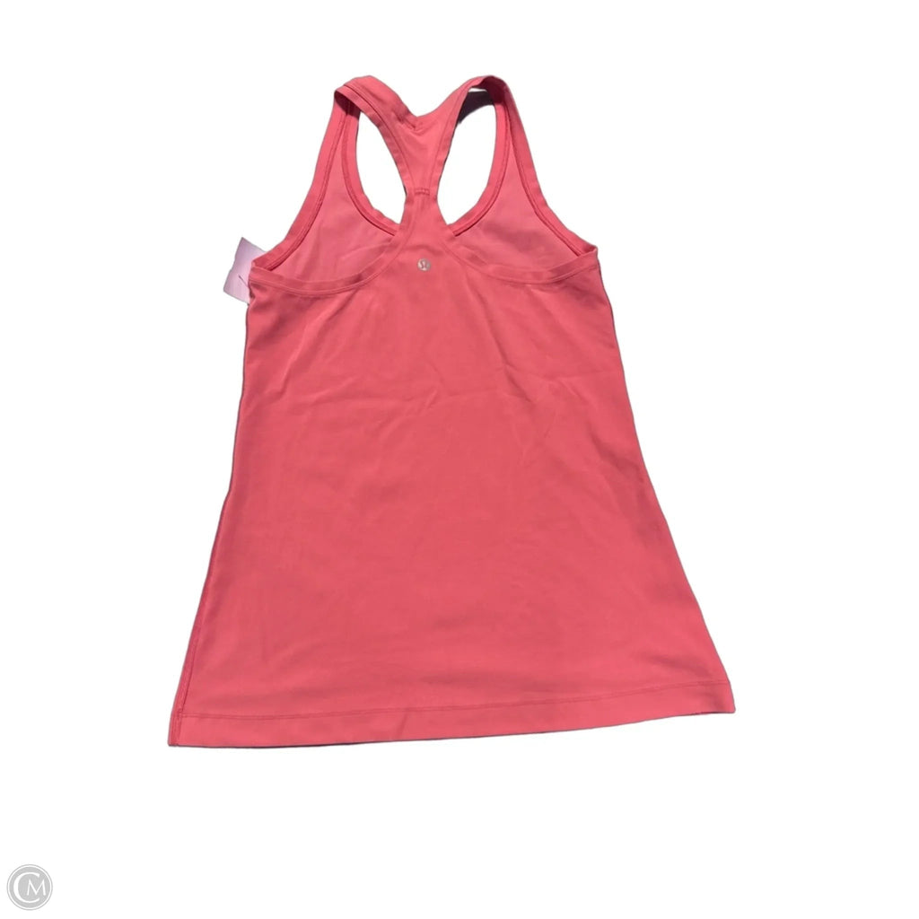 Athletic Tank Top By Lululemon In Pink, Size: M