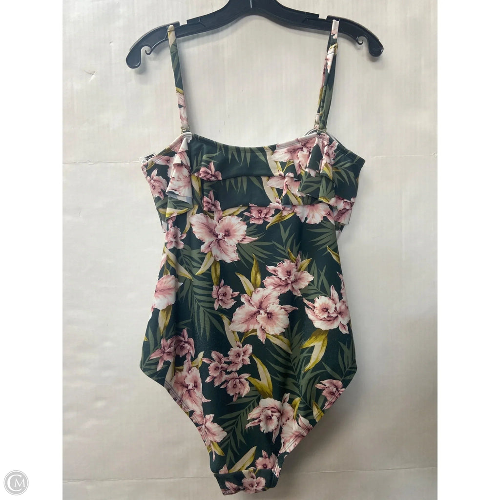 Swimsuit By Kona Sol In Green, Size: Xl