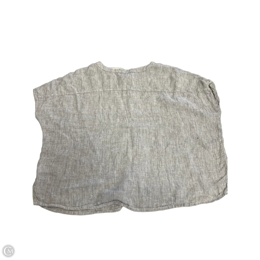 Top Short Sleeve By Tahari In Black, Size: S
