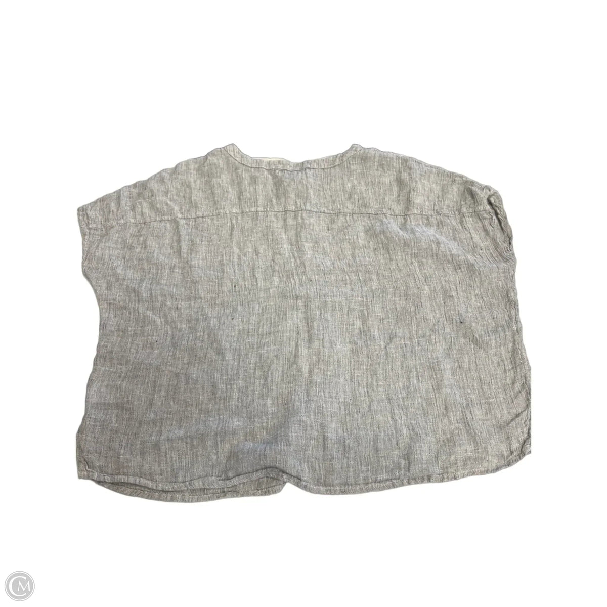 Top Short Sleeve By Tahari In Black, Size: S