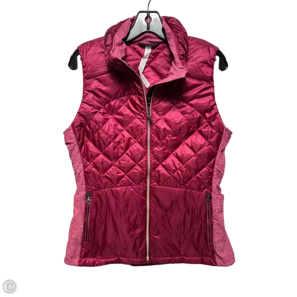 Goose Down Vest Puffer & Quilted By Lululemon In Maroon, Size: 12