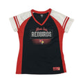 Athletic Top Ss By Clothes Mentor In Black & Red, Size:L