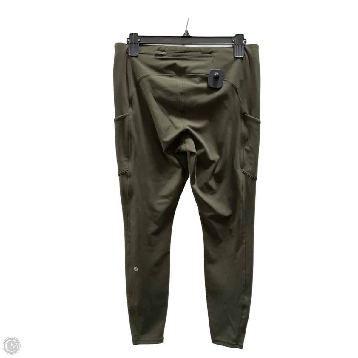 Athletic Leggings By Lululemon In Green, Size: 10