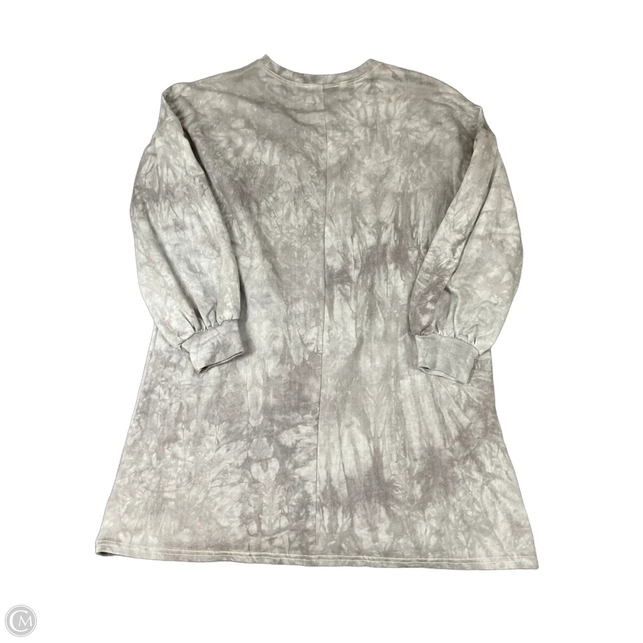 Dress Casual Midi By She + Sky In Grey, Size: S