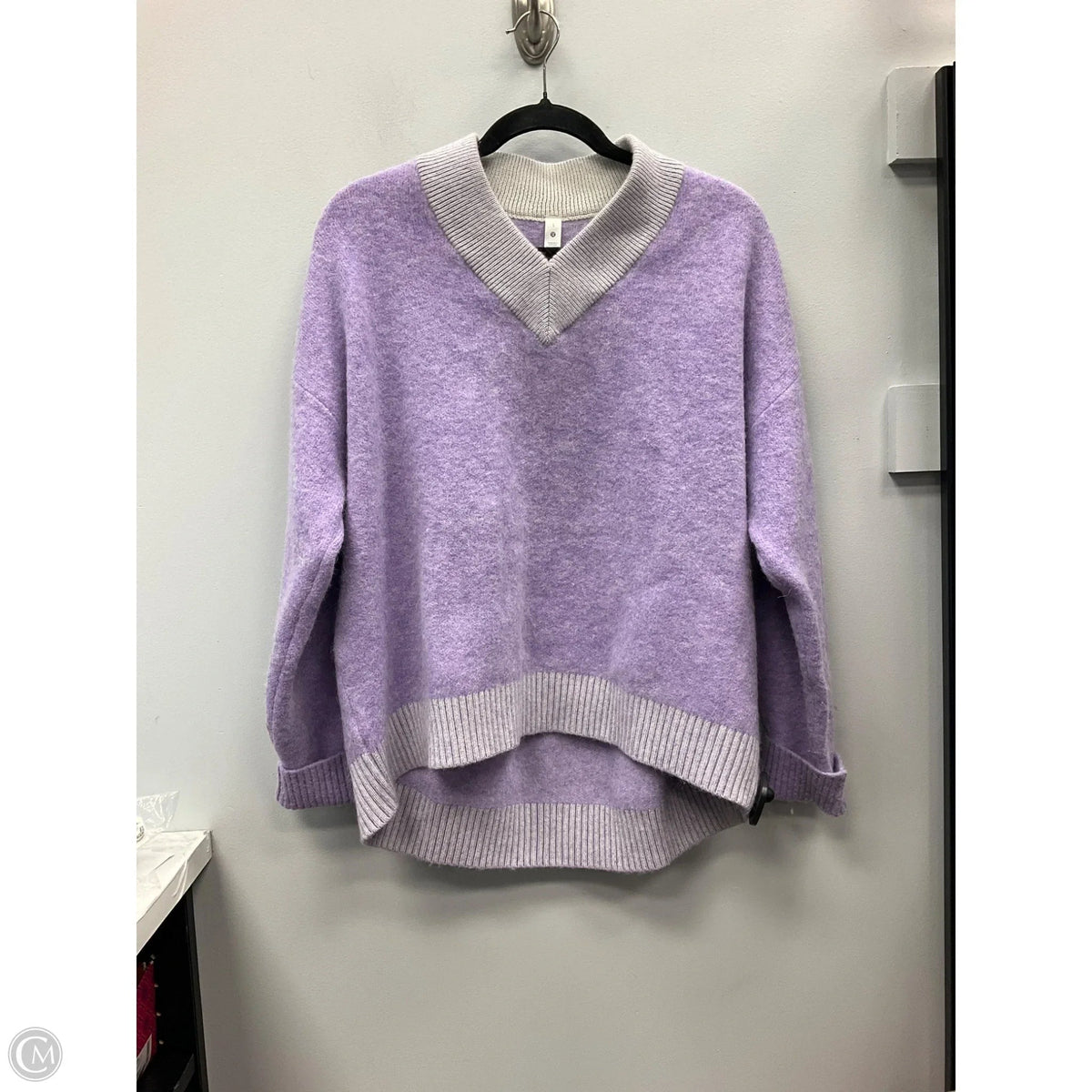 Sweater By Lululemon In Purple, Size: S