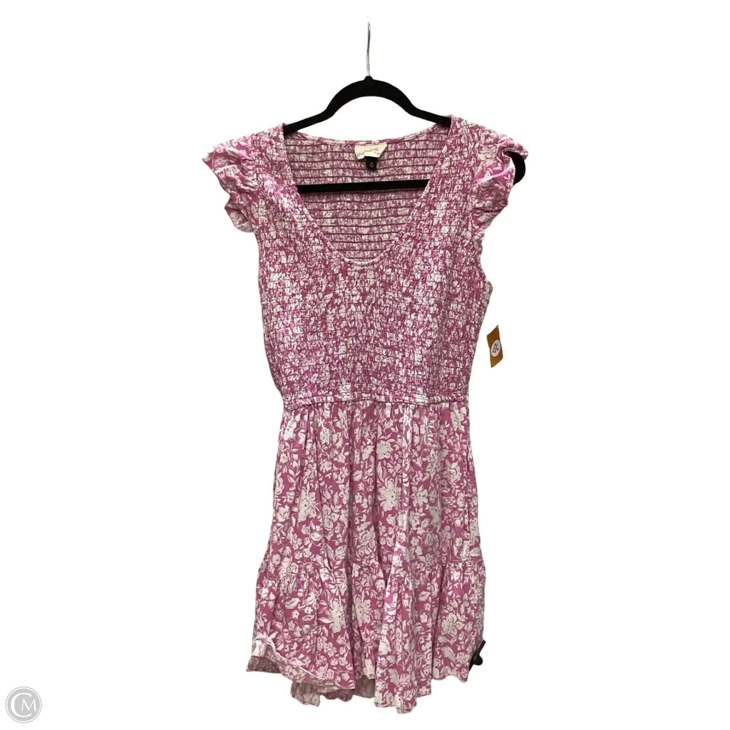 Dress Casual Short By Entro In Cream, Size: M