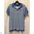 Top Short Sleeve By Polo Ralph Lauren In Blue, Size: L