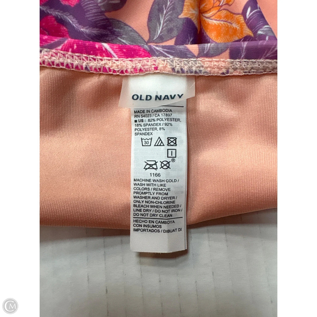 Swimsuit 2pc By Old Navy In Coral, Size: L