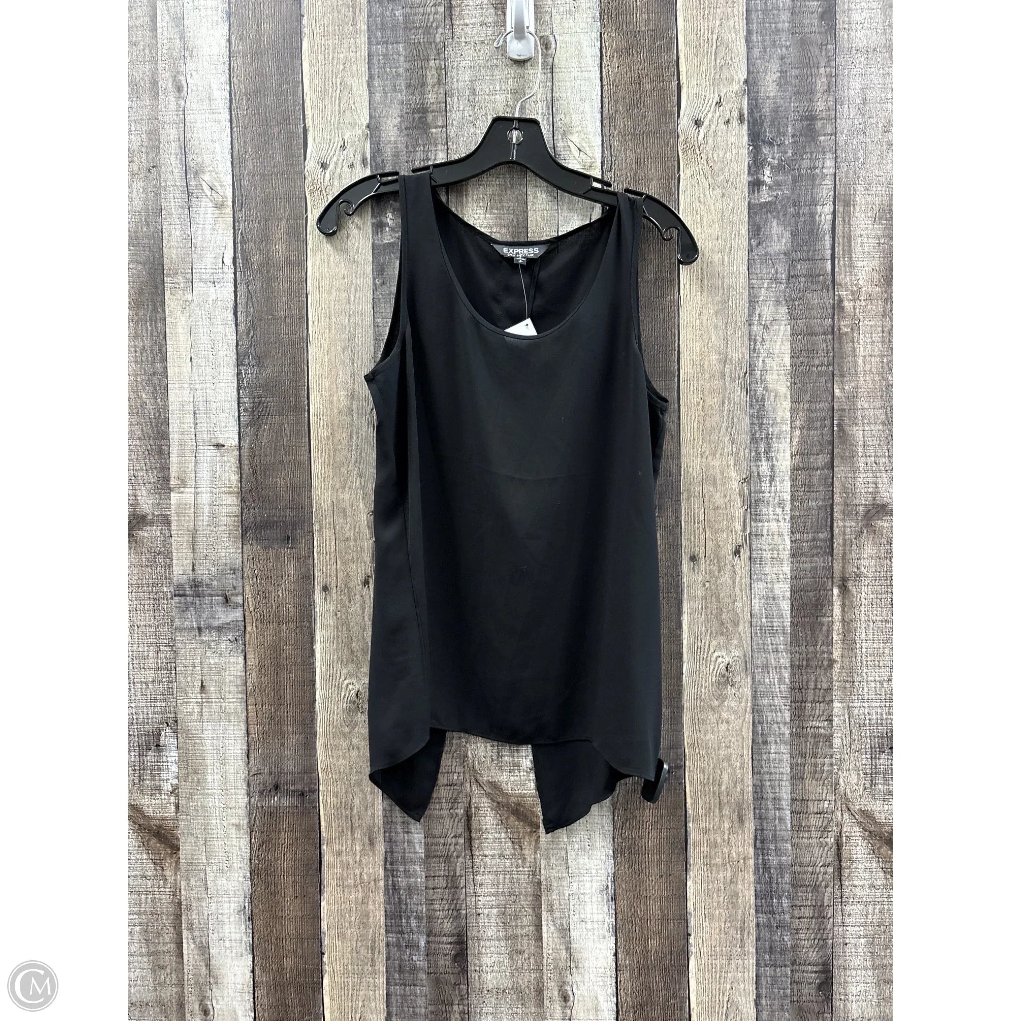 Tank Top By Express In Black, Size: S