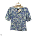 Top Short Sleeve By Talbots In Floral Print, Size: Xsp
